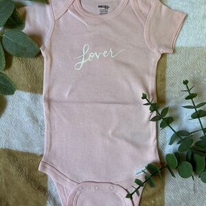 Pink Lover Baby One Piece